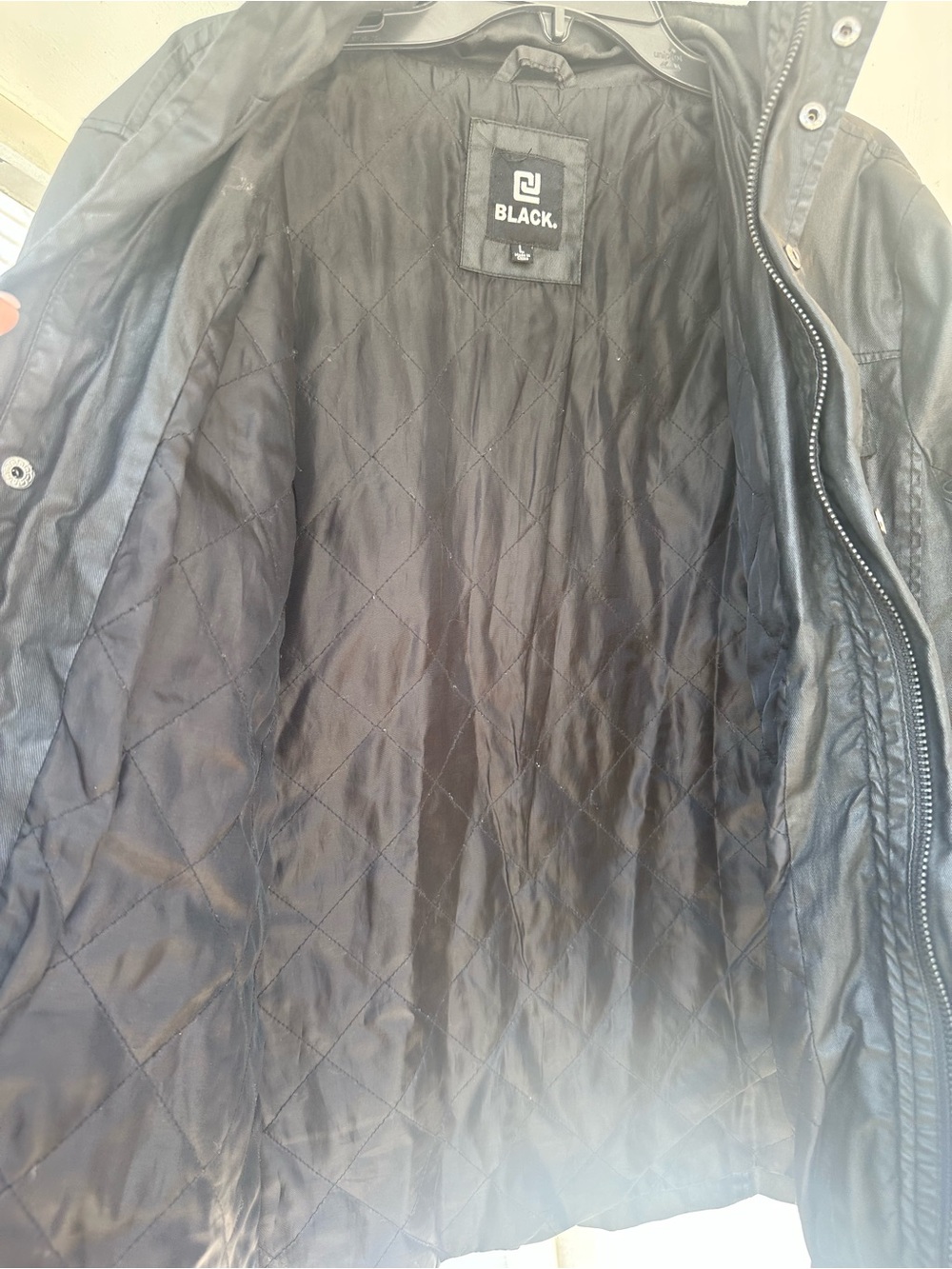 CJ BLACK Black Quilted Lined Jacket - Picture 4 of 6